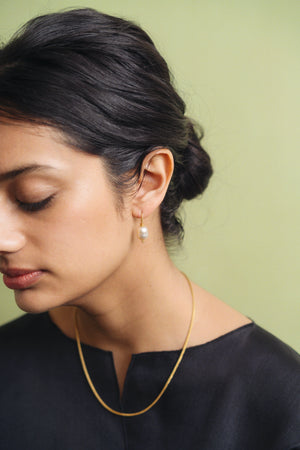 South Sea Pearl Baby Linea Earrings