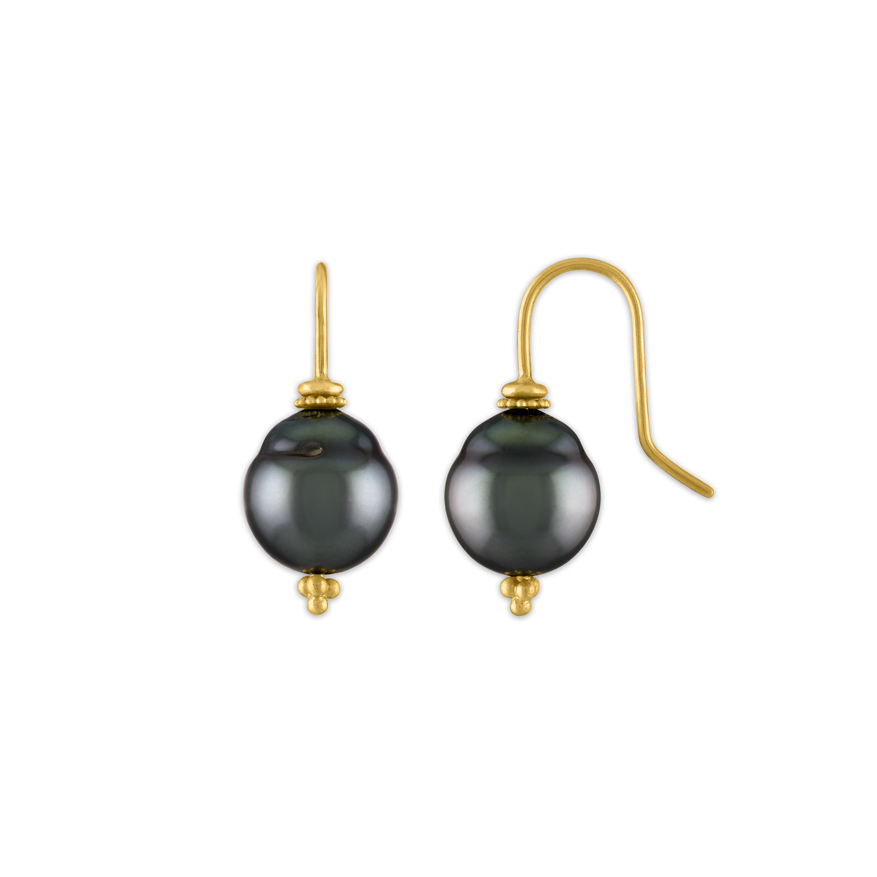 Tahitian pearl sales drop earrings