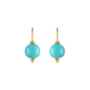 Baby Turquoise Linea Earrings