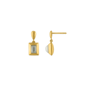 Mango Moonstone Capsa Drop Earrings