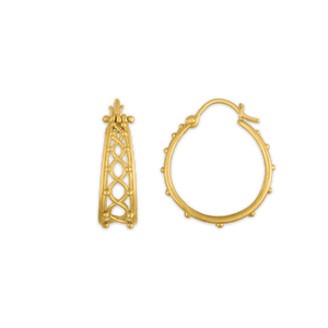 Small Vitta Hoop Earrings
