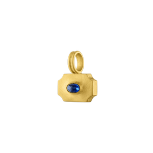 Small Blue Sapphire Ode Pendant
