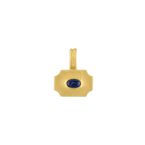 Small Blue Sapphire Ode Pendant