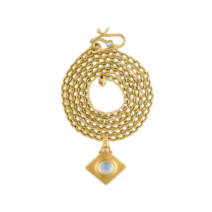 Rainbow Moonstone Quad Pendant