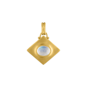 Rainbow Moonstone Quad Pendant
