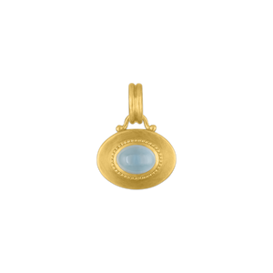 Aquamarine Mati Pendant