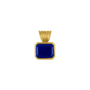 Baby Lapis Block Pendant