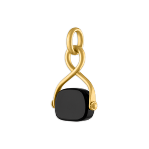 Onyx Intaglio Unda Spinning Pendant