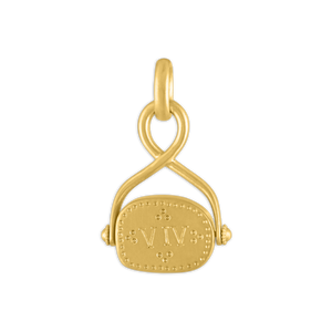 Unda Intaglio Spinning Pendant