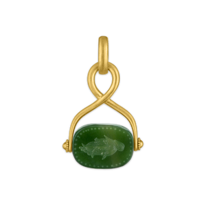 Jade Mountain Intaglio Unda Pendant