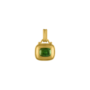 Green Tourmaline Capsa Pendant