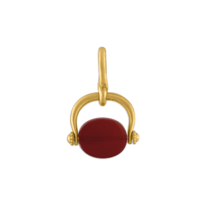 Carnelian Baby Intaglio Unda Spinning Pendant