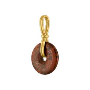 Jasper Discus Pendant