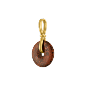 Jasper Discus Pendant