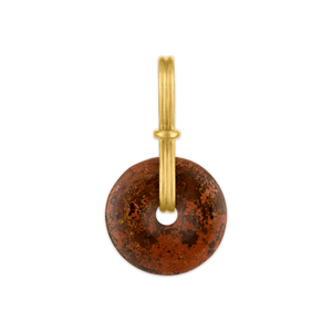 Jasper Discus Pendant