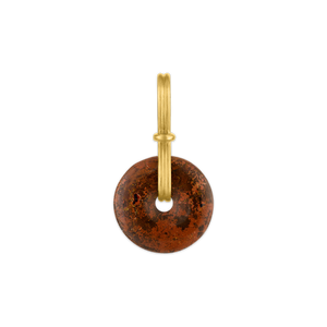 Jasper Discus Pendant