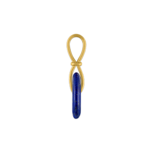 Lapis Discus Pendant