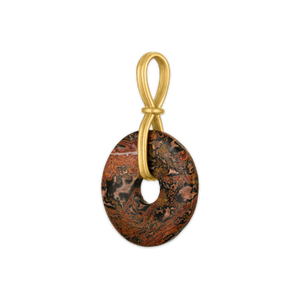 Canyon Jasper Discus Pendant