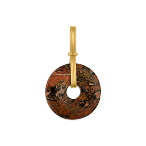 Canyon Jasper Discus Pendant