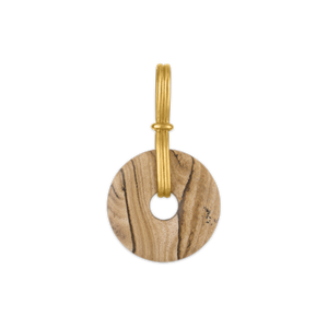 Dune Jasper Discus Pendant