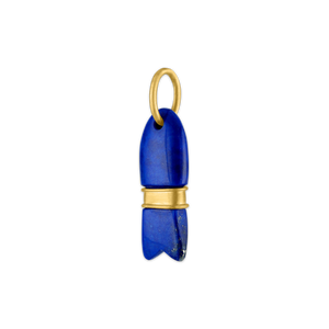 Lapis Minnow Pendant