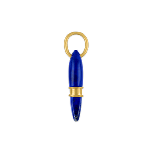 Lapis Minnow Pendant