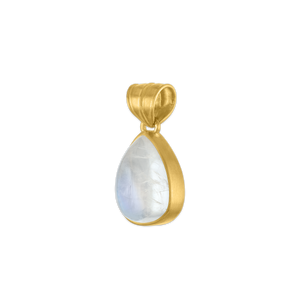 Medium Rainbow Moonstone Tear Pendant