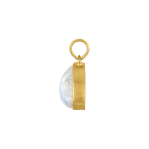Medium Rainbow Moonstone Tear Pendant