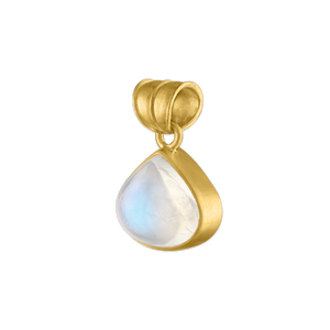 Small Moonstone Fan Pendant