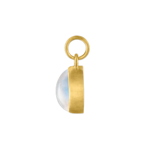 Small Moonstone Fan Pendant