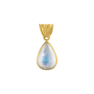 Rainbow Moonstone Tear Pendant