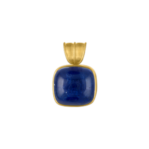 Large Tanzanite Cushion Pendant