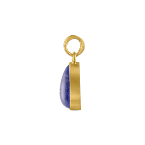 Small Tanzanite Tear Pendant