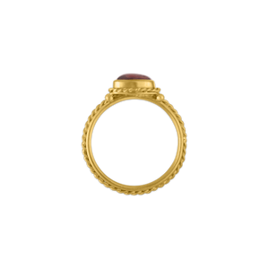 Rose Sapphire Chorda Ring