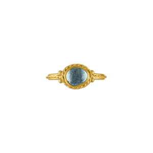 Blue Sapphire Chorda Ring