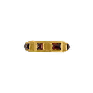Rhodolite Garnet Ruin Ring