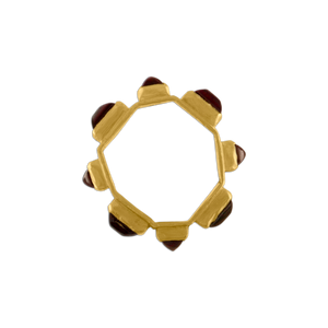 Rhodolite Garnet Ruin Ring