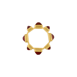Rhodolite Garnet Ruin Ring