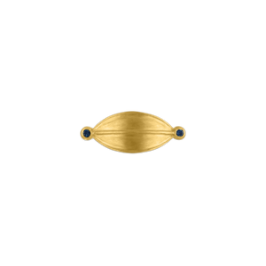 Laurus Ring with Blue Sapphires