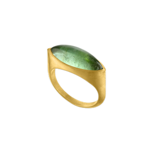 Laurel Daphne Green Tourmaline Ring