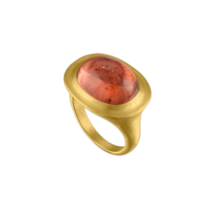Peach Tourmaline Masona Ring