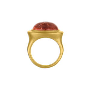 Peach Tourmaline Masona Ring