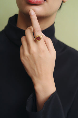 Carnelian Intaglio Ring