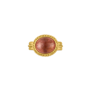 Rose Tourmaline Medium Nauta Ring