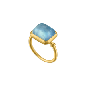 Aquamarine Capsa Ring