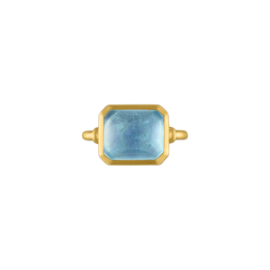 Aquamarine Capsa Ring
