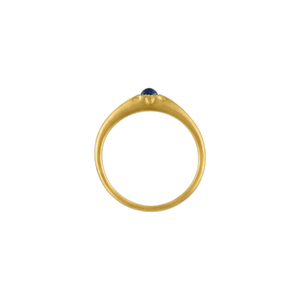 Blue Sapphire Rosette Souvenir Ring