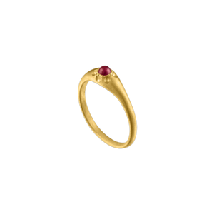 Ruby Rosette Souvenir Ring