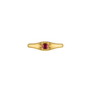 Ruby Rosette Souvenir Ring