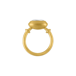 Elongated Cushion Diamond Capsa Ring